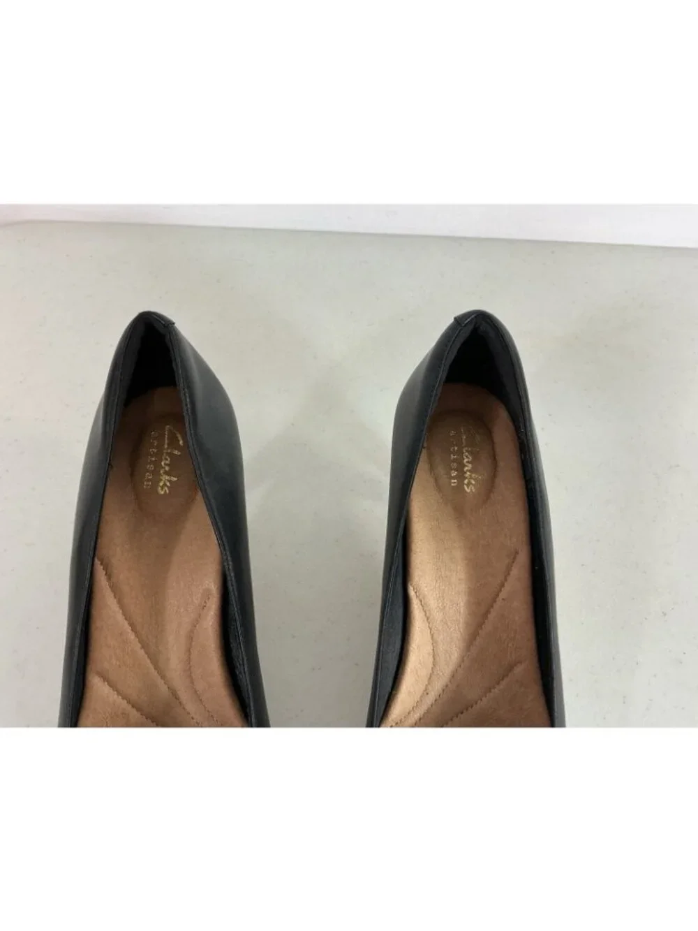 Clarks Leather Heels Pumps Womens 10W